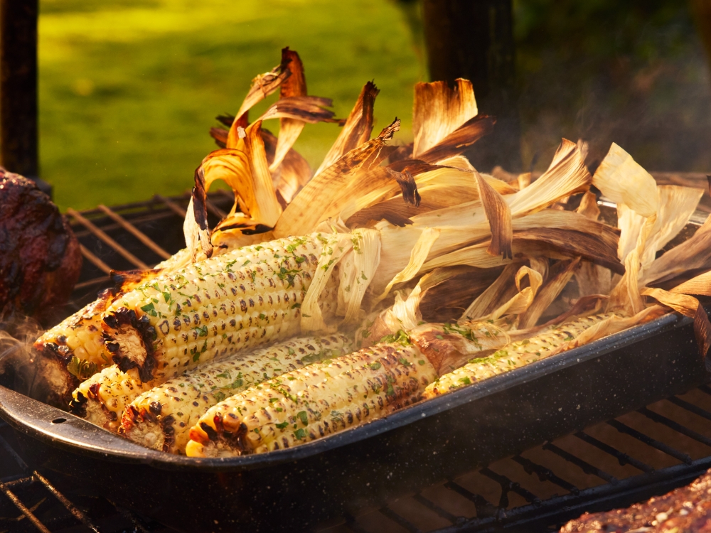 CORN ON GRILL