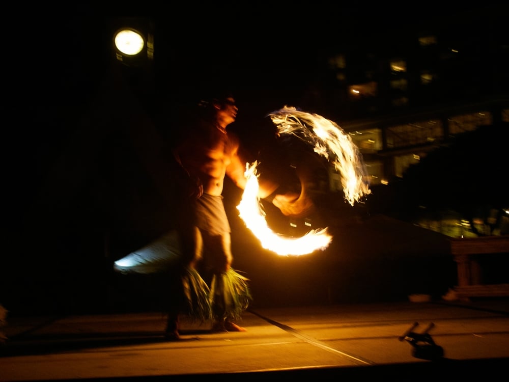 Luau Fire Dancer