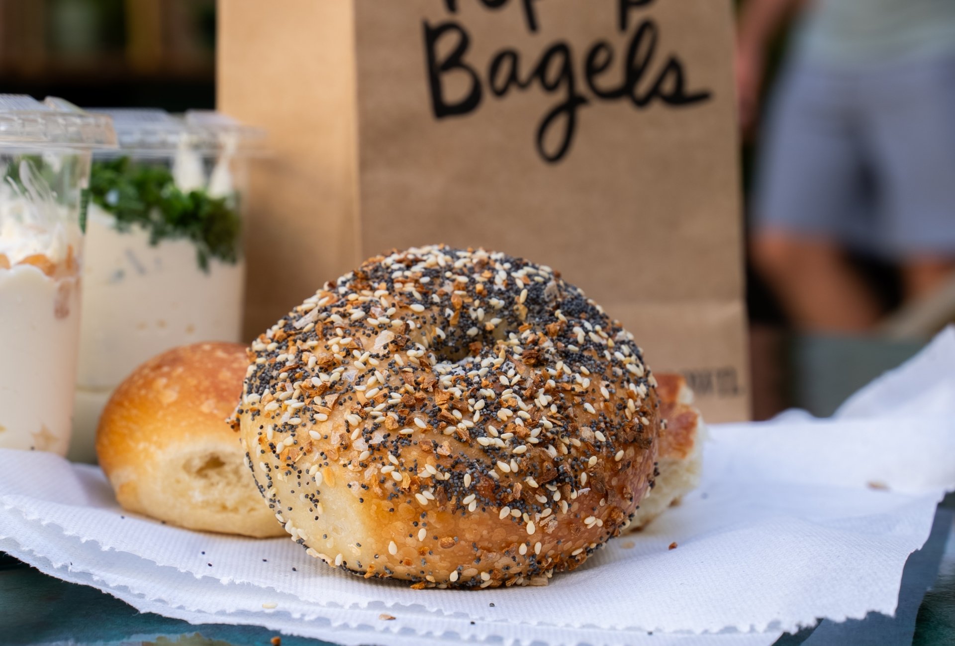 pop-up bagels